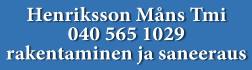 Måns Henriksson logo